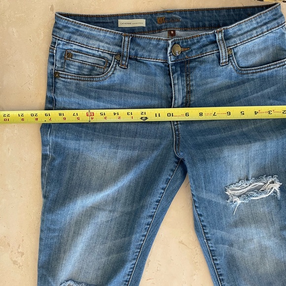 KUT from the kloth Catherine slim boyfriend jeans size 8 - Picture 7 of 7